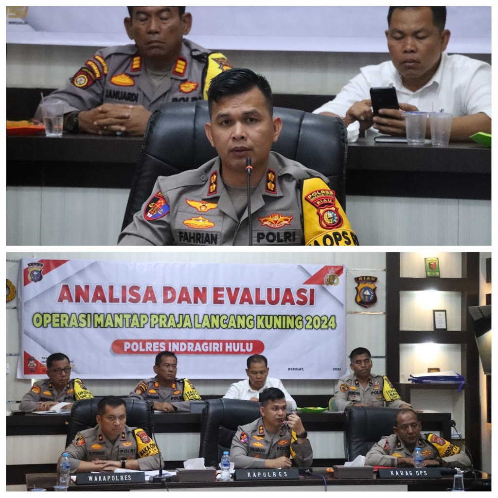Kapolres Inhu: Tetap Waspada Pelaksanaan Pilkada Semakin Dekat